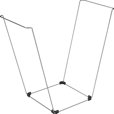 lawn bag metal bracket|Bag Buddy 39 to 45 Gal. Capacity Wire Frame Lawn & Yard Bag .